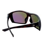 BARB Fishing Sunglasses - Rubber Demi Green Mirror